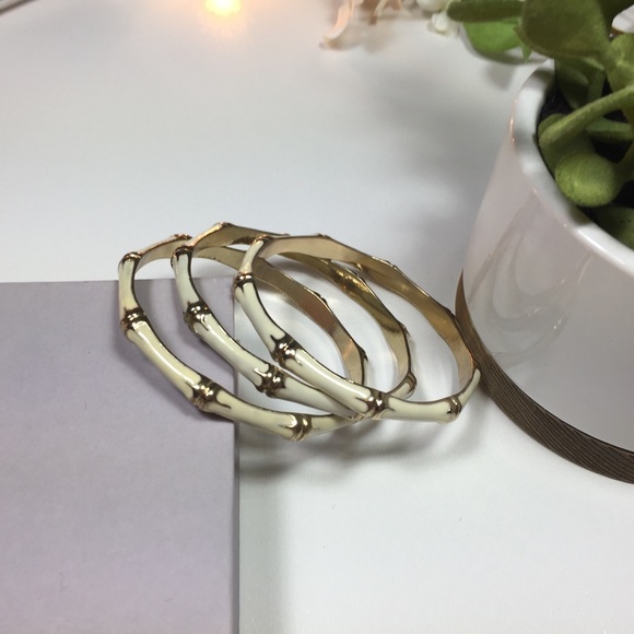 J. Crew Jewelry - J.Crew Sculpted Bangle Set of 3